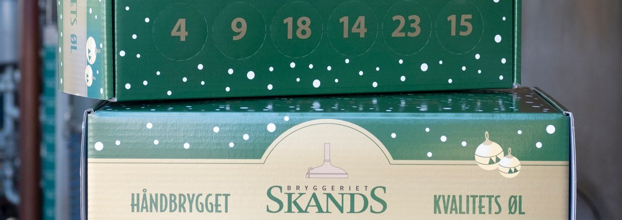 Årets Flotte øl Julekalender Er Klar - Nyheder - BRYGGERIET SKANDS