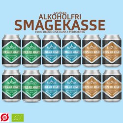 D�SE- ALKOHOLFRI SMAGEKASSE 12 �KO �L a 33 cl