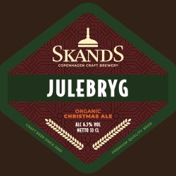 SKANDS JULEBRYG 3 Dser a 33 cl
