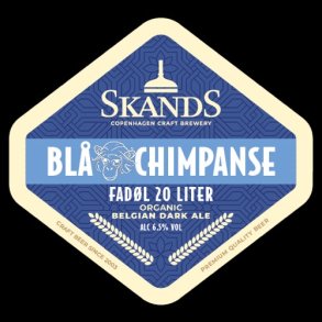 SKANDS BL� CHIMPANSE FUSTAGE 20 liter
