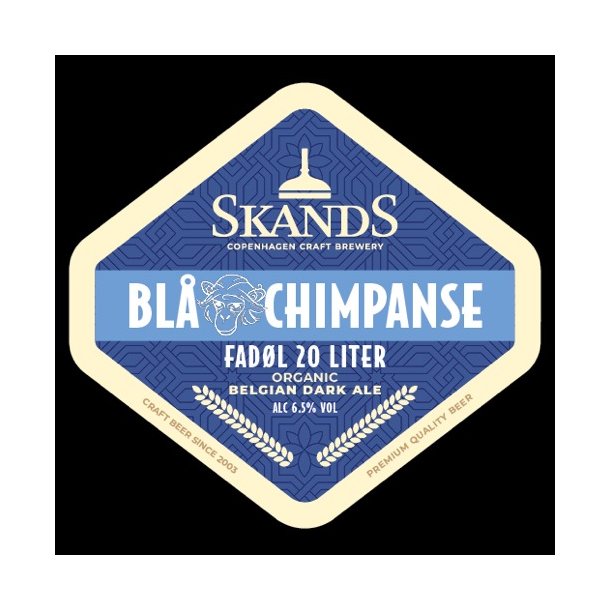 SKANDS BL CHIMPANSE FUSTAGE 20 liter