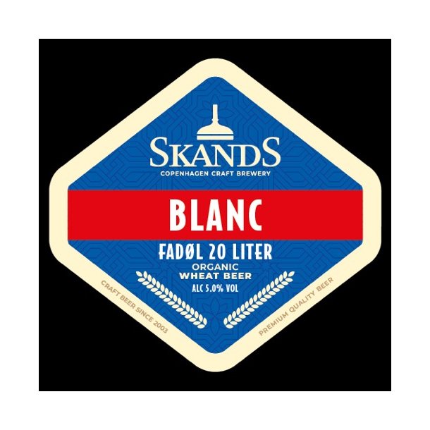 SKANDS  BLANC FUSTAGE 20 liter