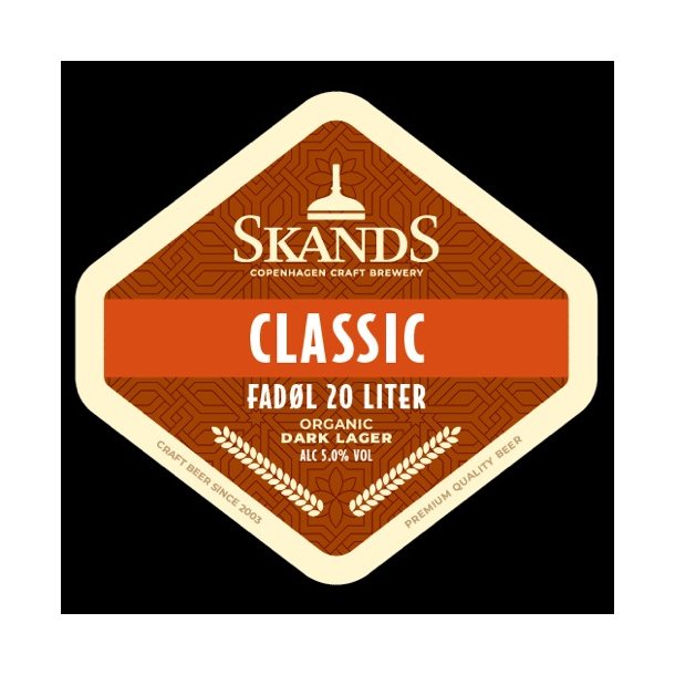 SKANDS CLASSIC FUSTAGE 20 liter