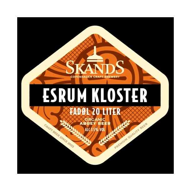 SKANDS ESRUM KLOSTER FUSTAGE 20 liter