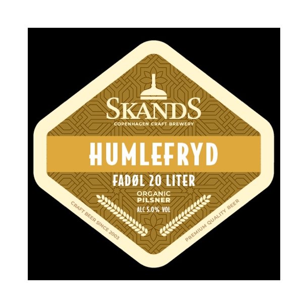SKANDS HUMLEFRYD FUSTAGE 20 liter