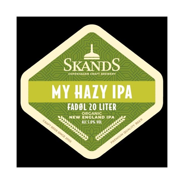 SKANDS MY HAZY IPA FUSTAGE 20 liter