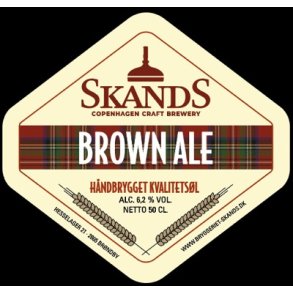 SKANDS BROWN ALE FUSTAGE 20 liter