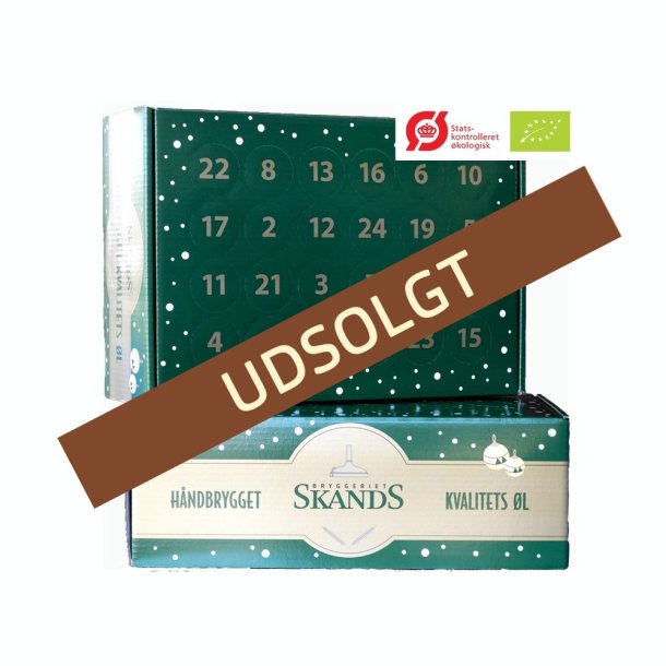 JULEKALENDER - 24 KOLOGISKE L a 25cl