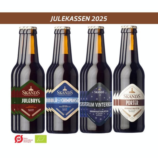 JULEKASSEN 2025 - 12 KO JULEL a 50 cl